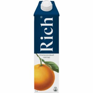 Апельсиновый нектар Rich 1л