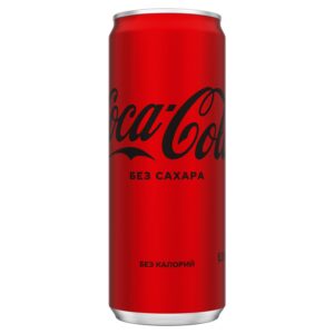 Кока-кола без сахара 0,33л