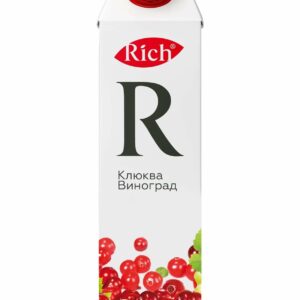Клюквенно-виноградный морс Rich 1л
