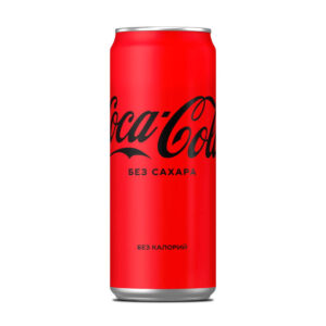 Кока-кола без сахара 0,33л