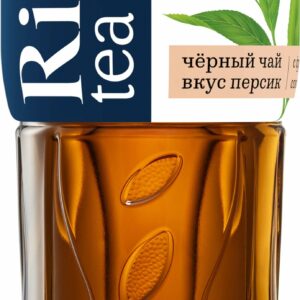 Черный чай Персик Rich 0,5л