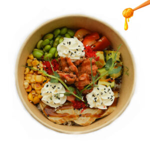 Поке Лосось терияки