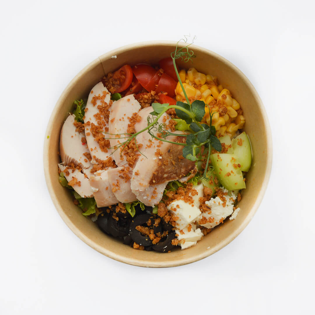 Поке Копчёная курочка