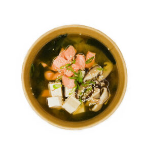 Суп Мисо с лососем